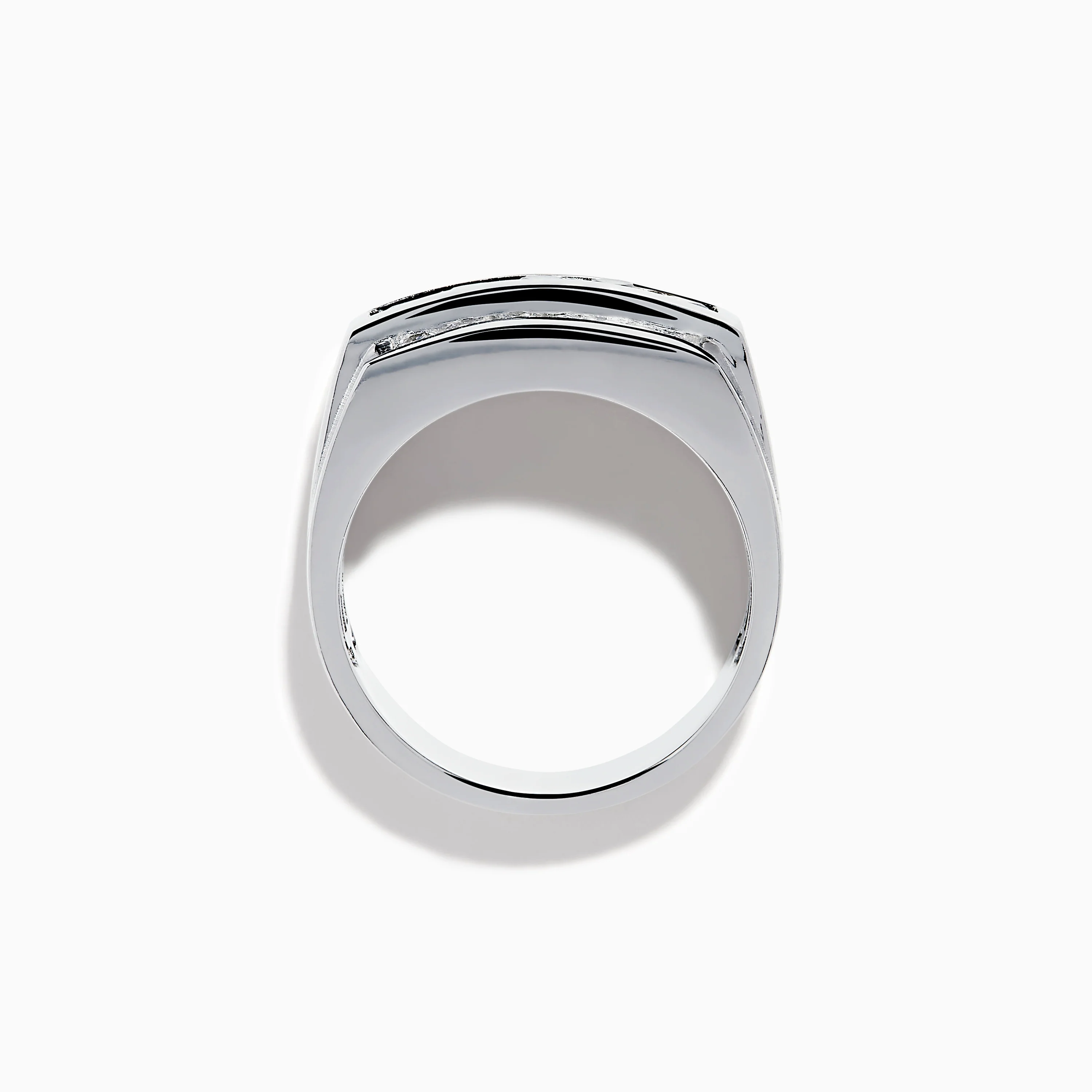 Effy Hematian Men's 14K White Gold Alexandrite and Diamond Ring - Image 3