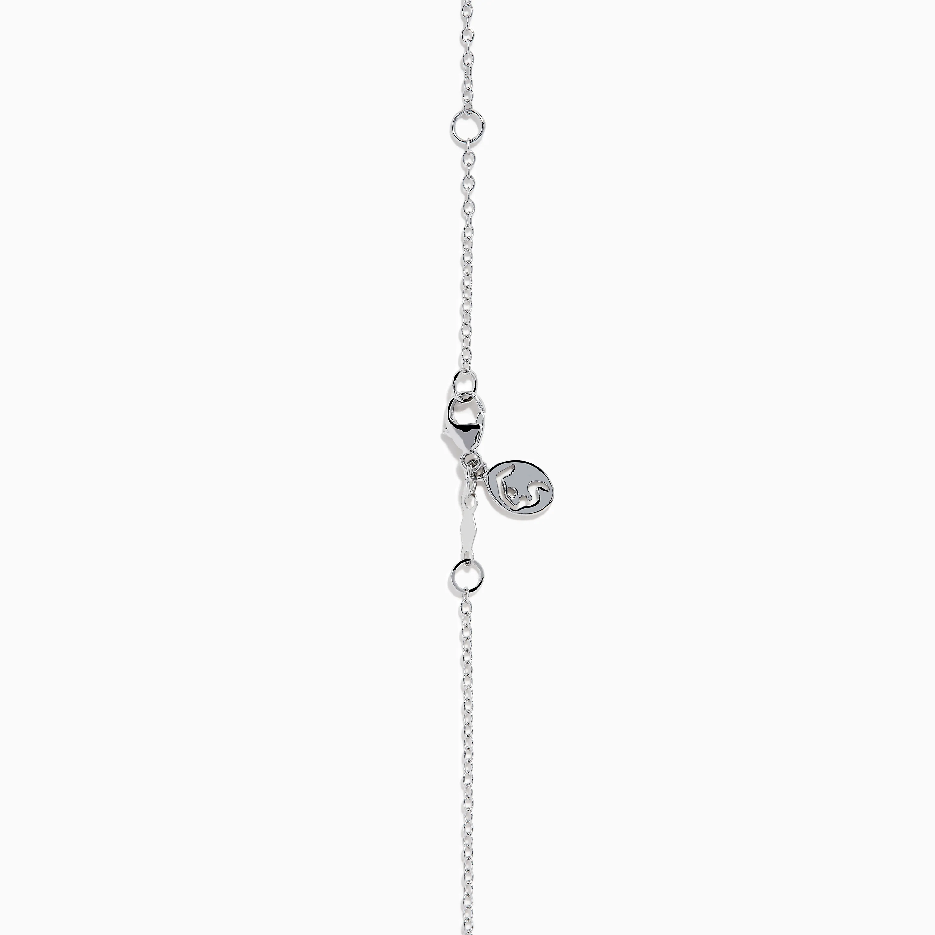 Lab Grown Heart and Round Diamond Halo Pendant in 14K White Gold - Image 4