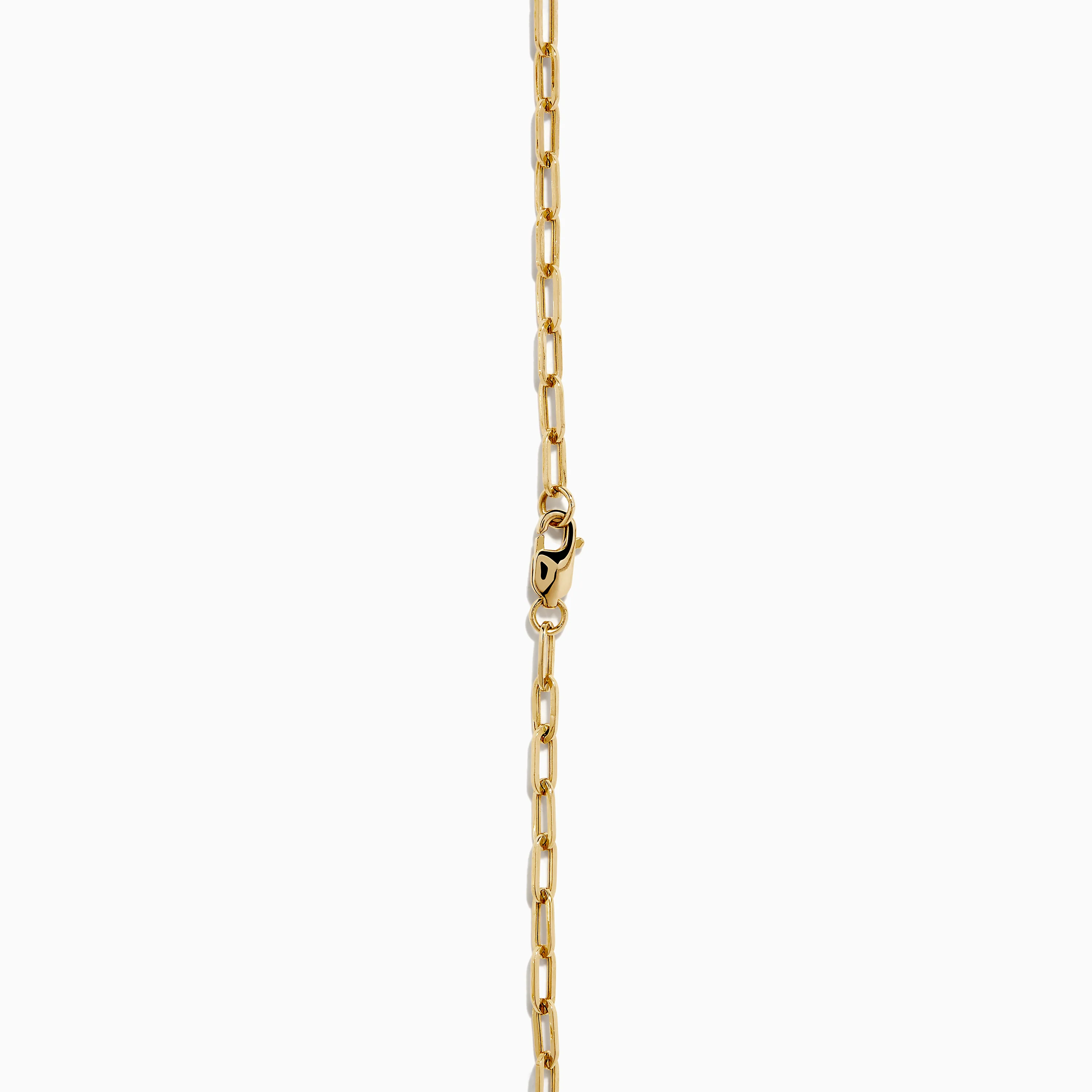 Signature 14K Yellow Gold Diamond and Emerald Panther Necklace - Image 4